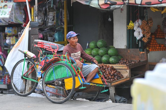 becak ibu kota