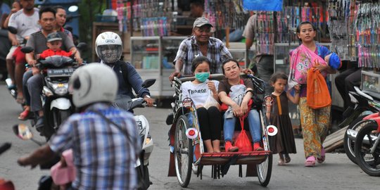 Dirlantas Polda Metro: Motor dan becak suka melanggar lalu lintas