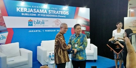Perluas pangsa pasar, Blibli.com gandeng PT Pos Indonesia