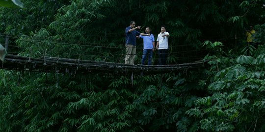 Pekan depan, Pemprov DKI mulai perbaiki jembatan 'Indiana Jones' di Jagakarsa