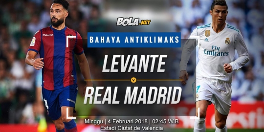 Prediksi Levante Vs Real Madrid 4 Februari 2018 Merdeka Com