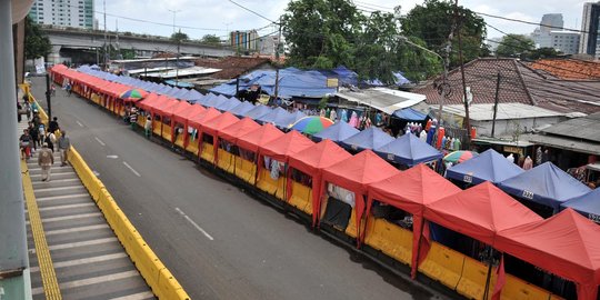 Mulai besok angkot bisa melintas Jalan Jatibaru Raya