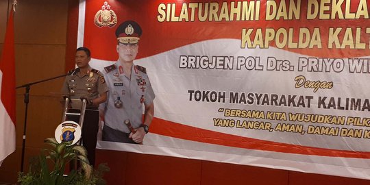 Kapolda Kaltim soal pilkada: Perbedaan hanya saat mencoblos, di luar itu tidak ada