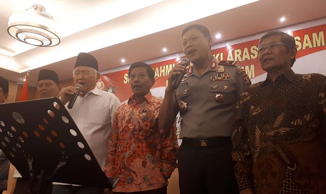 deklarasi damai pilkada di kalimantan timur