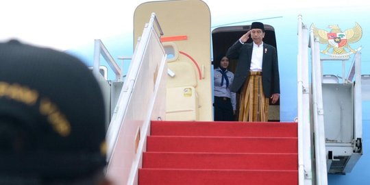 Kunjungan ke Situbondo, Jokowi hadiri Haul Majemuk Masyayikh