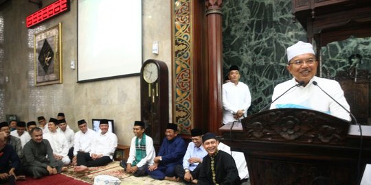 Usai menyaksikan langsung, Wapres JK puji ceramah Ustaz Somad