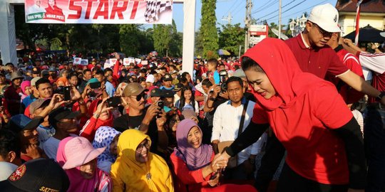 Di Ngawi, Puti Guntur Soekarno diserbu ribuan warga