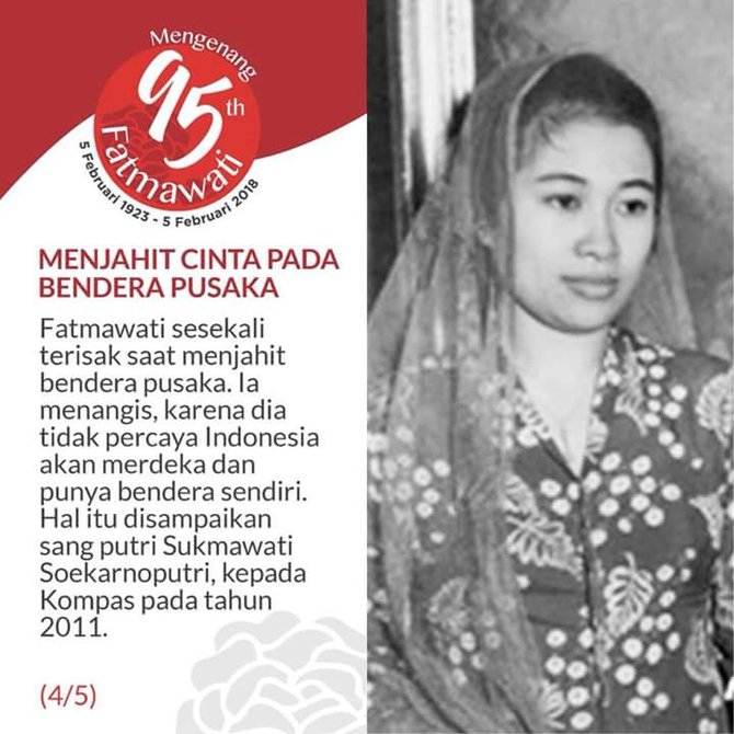 95 tahun fatmawati