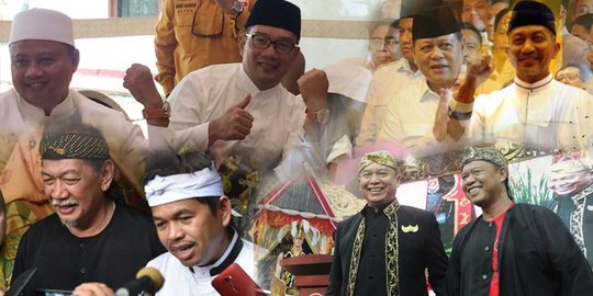 Cyrus Network: Ridwan Kamil 45,9 persen dan Deddy Mizwar 40,9 persen