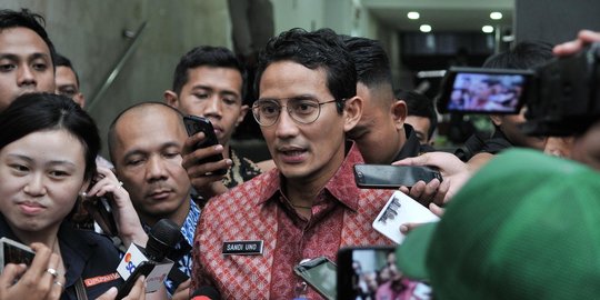 Polda Metro tunda pemeriksaan Sandiaga Uno