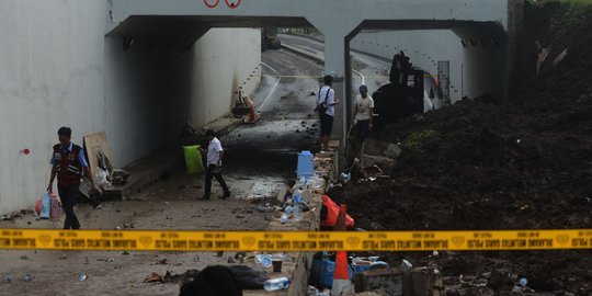 Polisi akan periksa kontraktor underpass rel bandara yang tewaskan 1 orang