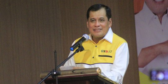 Cerita Nurdin Halid tiga kali tolak jabatan Ketum Golkar