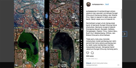 BNPB ingatkan Anies soal normalisasi sungai di Jakarta