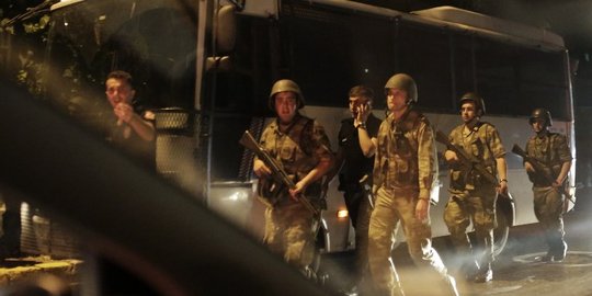 Erdogan hukum mati 4 pejabat militer Turki yang terlibat dalam kudeta