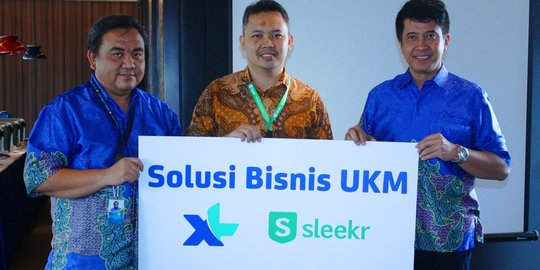 XL Axiata dan Sleekr hadirkan solusi pengembangan bisnis UKM