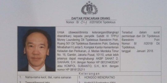 Tim khusus Kejagung buru tersangka korupsi penjualan kondensat Honggo Wendratno