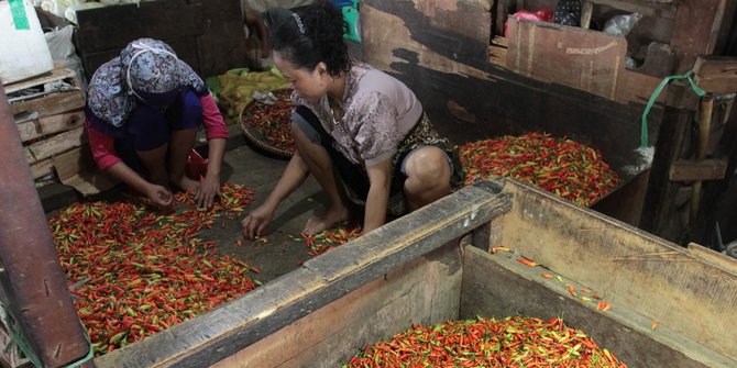 iHargai cabai rawit di Padang Rp 60 ribu iperi ikilogrami 