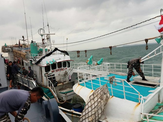 tni al ungkap penyelundupan sabu 1 ton