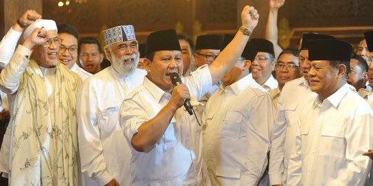 'Prabowo presiden, Prabowo presiden, Prabowo presiden'