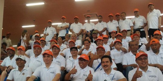 Menlu Retno gelar jalan sehat bersama dubes asing sambut Asian Games 2018