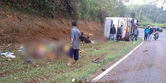 Polisi segera tetapkan tersangka kecelakaan maut tewaskan 27 orang di tanjakan Emen