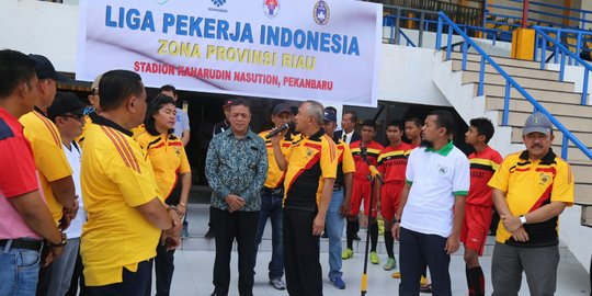 Lipesia Riau mulai, bergulir bidik atlet sepakbola potensial
