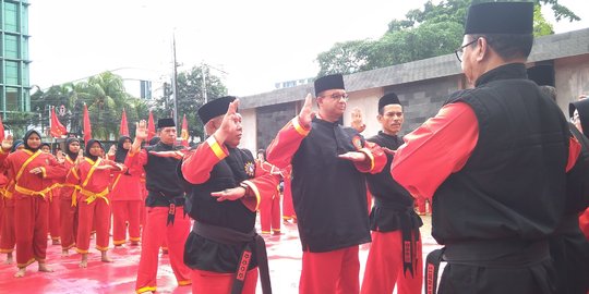 Anies jadi pendekar perguruan silat Tapak Suci Putera: Sebuah kehormatan