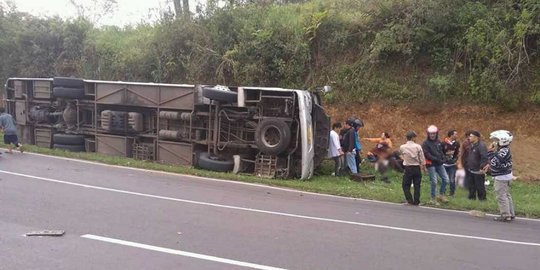 Ini penyebab kecelakaan bus maut di Tanjakan Emen yang tewaskan 27 orang