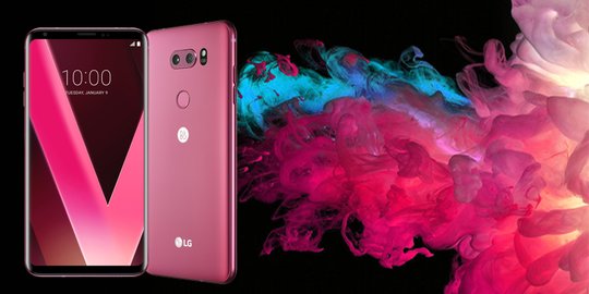 LG sebut V30 Raspberry Rose meluncur pertengahan Februari ini