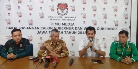 Pilgub Jateng diikuti dua pasangan, KPU tunggu surat pengunduran diri Ida & Taj Yasin