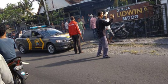 Usai Gereja St. Lidwina diserang, TNI-Polri jaga tempat ibadah di Yogya