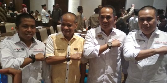 Usai penetapan calon, NH-Aziz incar nomor satu di Pilgub Sulsel