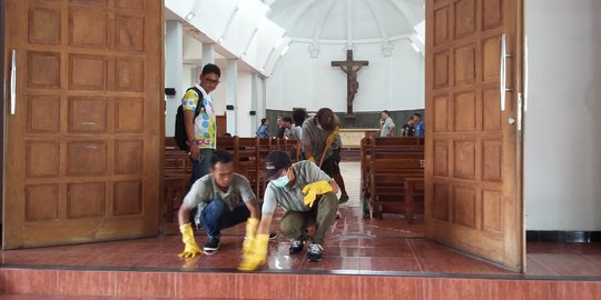 Pelaku Penyerangan Gereja Di Sleman Sempat Jual Hp Buat Beli Pedang