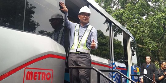 Pembangunan LRT Kapsul Bandung Rp 1,4 T karya anak bangsa dimulai