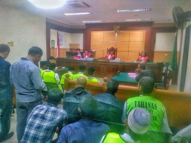 tersangka persekusi tangerang