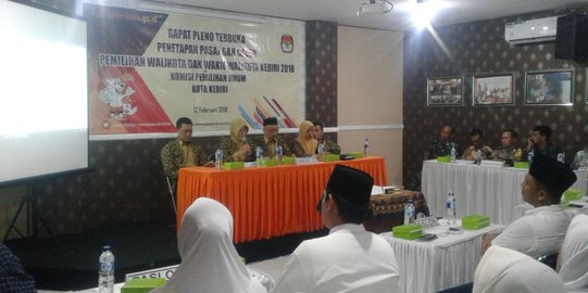 Pilkada Kota Kediri diikuti 3 pasangan calon