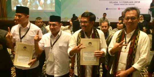 Dapat nomor urut 2, Djarot bilang 'salam dua periode untuk Pak Jokowi'