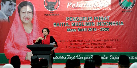 Bamusi: Fitnah Megawati larang azan menyakiti hati kader PDIP