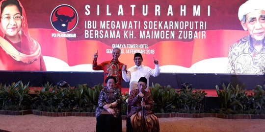 Cerita kedekatan Megawati dan Mbah Moen di balik duet Ganjar-Gus Yasin