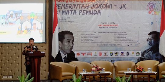 Stafsus Presiden Jokowi: Rakyat dan pemuda harus tetap awasi pemerintah