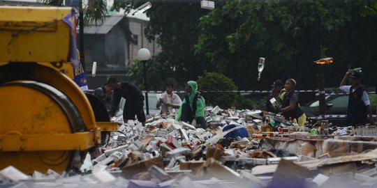 4 Fakta di balik pemusnahan barang impor ilegal terbesar dalam sejarah Indonesia