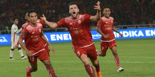 Aksi Persija tekuk Bali United 3-0 di final Piala Presiden 2018