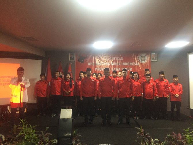 wabup banyuwangi dilantik sebagai ketua bmi jatim
