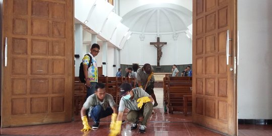 Penyerang Gereja Santa Lidwina diperiksa polisi di Mako Brimob