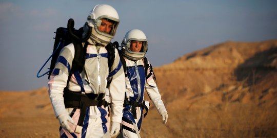 Melihat simulasi Israel jalani kehidupan di 'Mars'