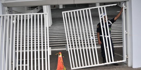 Pengerjaan perbaikan Stadion GBK habiskan waktu seminggu