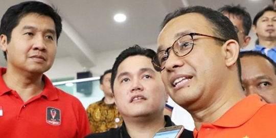 Anies Baswedan: yang penting Persija menang!