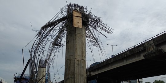 Dugaan awal insiden Tol Becakayu karena kelalaian saat pemasangan bekisting