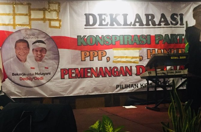 acara deklarasi konspirasi dukung deddy mizwar