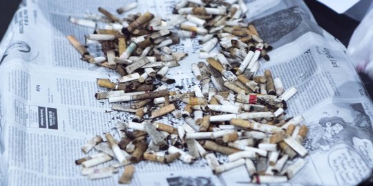 Rusak gara-gara puntung rokok